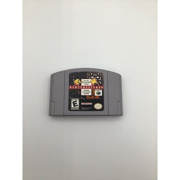 NAMCOMUSEUM 64 PAC-MAN, MS PAC-MAN, TESTED 6 GAMES IN ONE - Picture 2 of 4